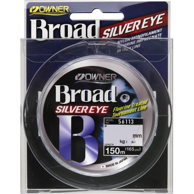 OWNER Леска Broad Silver Eye 150м 0.45мм 15кг