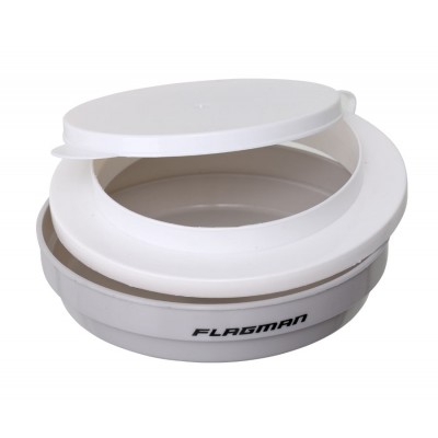 FLAGMAN Коробка для наживки круглая 0.25л