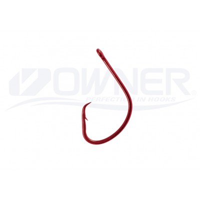 OWNER Крючок Mutu Light red №2 8шт