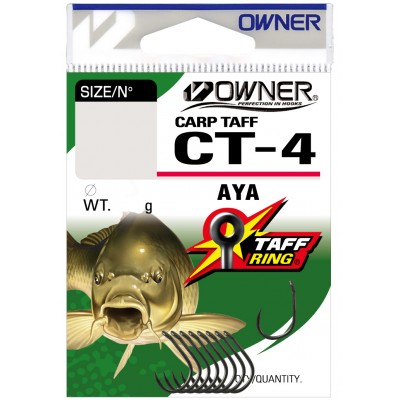 OWNER Крючок Carp Taff Aya teflon №6 9шт