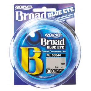 OWNER Леска Broad Blue Eye 300м 0,18мм 3,1кг