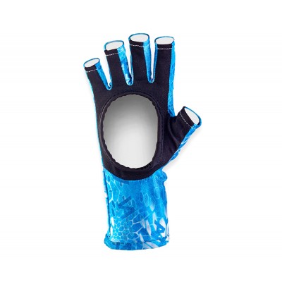 Перчатки солнцезащитные Veduta UV Gloves Reptile Skin Blue Water M-L мужские