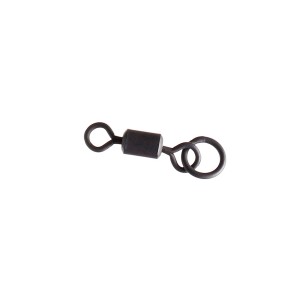FLAGMAN Вертлюг с кольцом Flat Feeder Rings Swivels №4 5шт