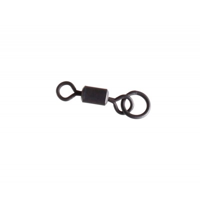 Вертлюжок с кольцом Flagman Flat Feeder Rings Swivels №4 5 шт