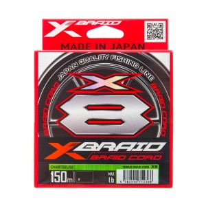 YGK Шнур плетеный X-Braid Braid Cord X8 150м #0,6