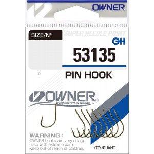 Крючок Owner Pin Hook gold №10 10шт