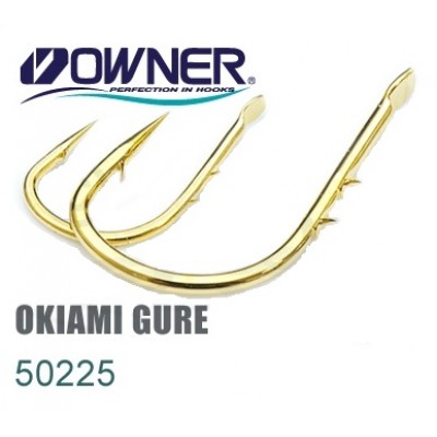 Крючок Owner Okiami Gure gold №7 8шт