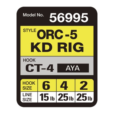 OWNER Оснастка готовая карповая ORC-5 KD rig №6 15lb 20см 2шт