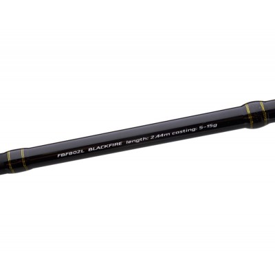 FLAGMAN Удилище спиннинговое Blackfire 802L 2.44м тест 5-15г