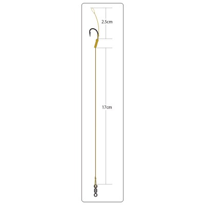 OWNER Оснастка готовая карповая ORC-6 Combi rig №2 25lb 17см 2шт