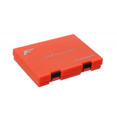 FLAGMAN Коробка для блесен Areata Spoon Case оранжевая 200x140x35мм