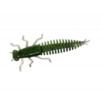 FLAGMAN Нимфа Tonbo 4.0" #1816 Black/Chartreuse 10см 4шт