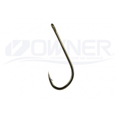 Крючок Owner Tenkara Straight w/eye brown №12 11шт