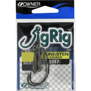 OWNER Монтаж  Jig Rig Tungsten Version BC №1-3/16 2шт