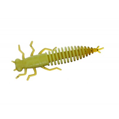 FLAGMAN Нимфа Tonbo 4.0" #2027 Green Pumpkin/Lime Chartreuse 10см 4шт