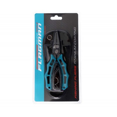 FLAGMAN Плоскогубцы Precision Forging Fishing Pliers с чехлом и ретривером 15см (Уценка)