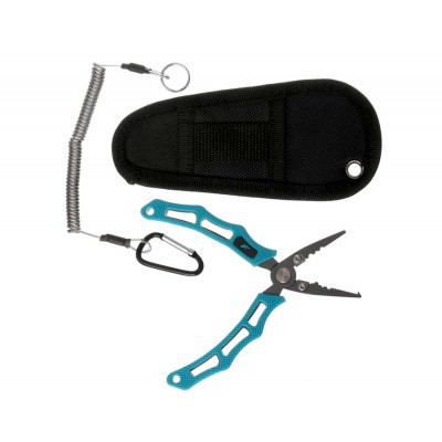 FLAGMAN Плоскогубцы Precision Forging Fishing Pliers с чехлом и ретривером 15см (Уценка)