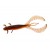 F-FISHING Рак FL Craw 2.5" #1302 Black/Orange 12см 6шт