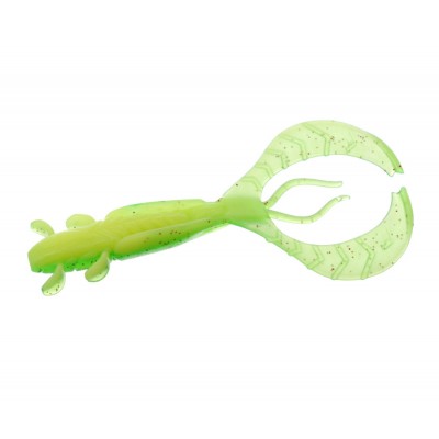 FLAGMAN Рак FL Craw 3.5" #1527 Lime/Lime Chartreuse 8.8см 4шт