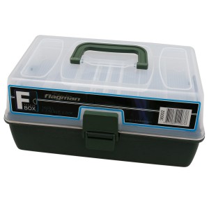 Ящик Flagman пластиковый 2-х полочный серый