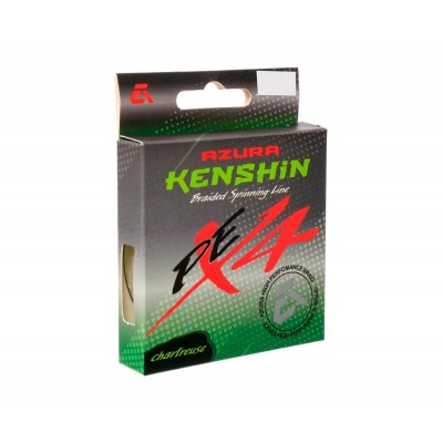 AZURA Шнур плетеный Kenshin PE X4 150м Chartreuse (#2.0)