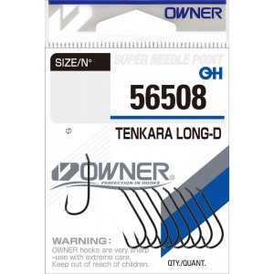 Крючок Owner Tenkara Long-D №8 9шт