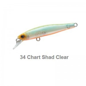 CULTIVA Воблер CT Minnow CTM-55F 55мм 2.6г цвет 34 Floating