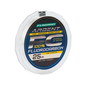 FLAGMAN Леска Ardent Fluorocarbon 25м 0.45мм 14кг/30.8lb