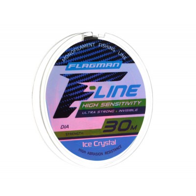 FLAGMAN Леска F-Line Ice Crystal 30м 0.14мм