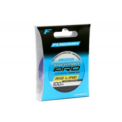 FLAGMAN Леска Sherman Pro Rig Line 100м 0.148мм 1.79кг