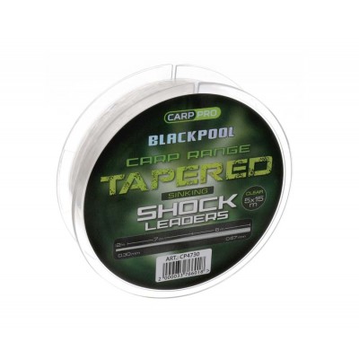 Шок-лидер Carp Pro Blackpool Sink Tapered Mono 0.3-0.57 мм, 5х15 м