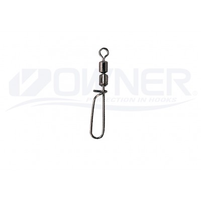 Застежка с вертлюгом Owner Sinker Hook W Crane №18 8шт