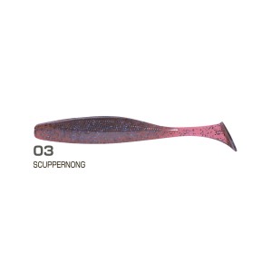 OWNER Виброхвост Juster Shad JRS-105 4,2" #03 Scuppernong 10,5см 7шт