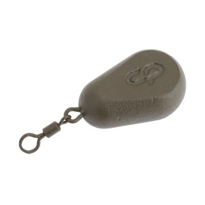 Грузило Carp Pro Flat Pear Weedy Green 50 г