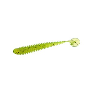 F-FISHING Виброхвост Mystic Fish 4" #112 Chartreuse 10см 4шт