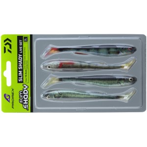 DAIWA Мягкая приманка PX Real Slim Shady Live Color Set 10,5см 4шт