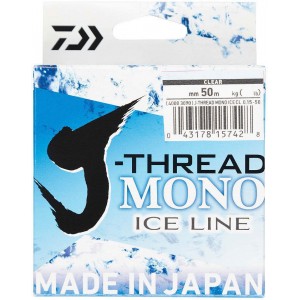 DAIWA Леска зимняя J-Thread mono Ice Line 50м 0,06мм