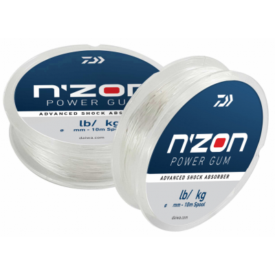 DAIWA Амортизатор для фидера N'Zon Power Gum 0,8мм NZPG08 DAIWA Амортизатор для фидера N'Zon Power Gum 0,8мм NZPG08