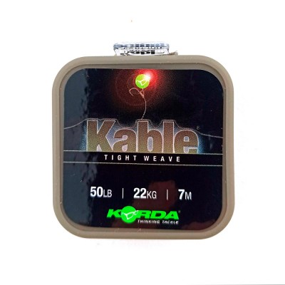 KORDA Лидкор Kable Tight Weave Kamol 7м