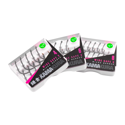 KORDA Крючок Kamakura Wide Gape X №6 микробородка 10шт