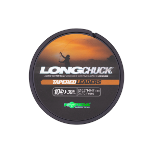 KORDA Монолидер LongChuck Tapered Leaders 10-30lb/0.27-0.47mm/5x10m