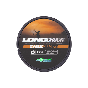 KORDA Монолидер LongChuck Tapered Leaders 12-30lb/0.30-0.47mm/5x10m