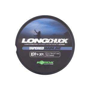 KORDA Леска Long Chuck Tapered Mainline 0.27-0.47мм 300м 10-30lb