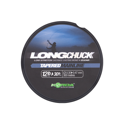 KORDA Леска Long Chuck Tapered Mainline 0.30-0.47мм 300м 12-30lb