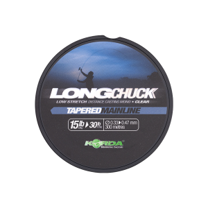 KORDA Леска LongChuck Tapered Mainline 15-30lb/0.33-0.47mm/300m
