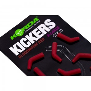 KORDA Лентяйка Kickers Bloodworm Red ХL для крючка