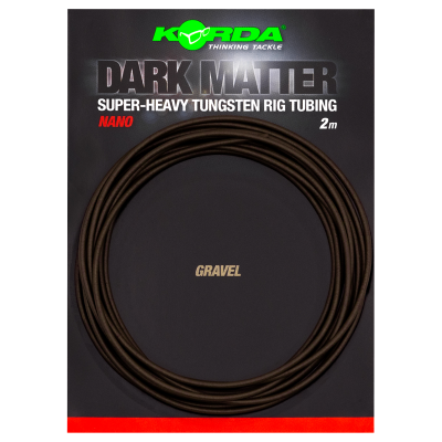 KORDA Трубка огруженная Dark Matter Nano Tubing Gravel