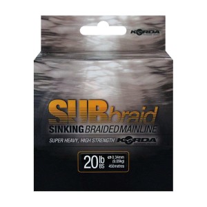 Шнур Korda Sub Braid 1200м 20lb