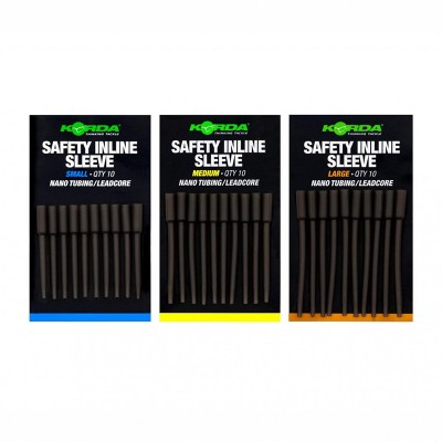 KORDA Защитный рукав Safety Inline Sleeve S  Nano Tubing leadcore