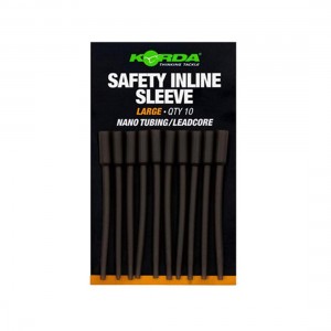 KORDA Защитный рукав Safety Inline Sleeve L  Nano Tubing leadcore